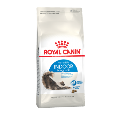 Royal Canin Indoor Long Hair корм для Длинношерстных Домашних кошек